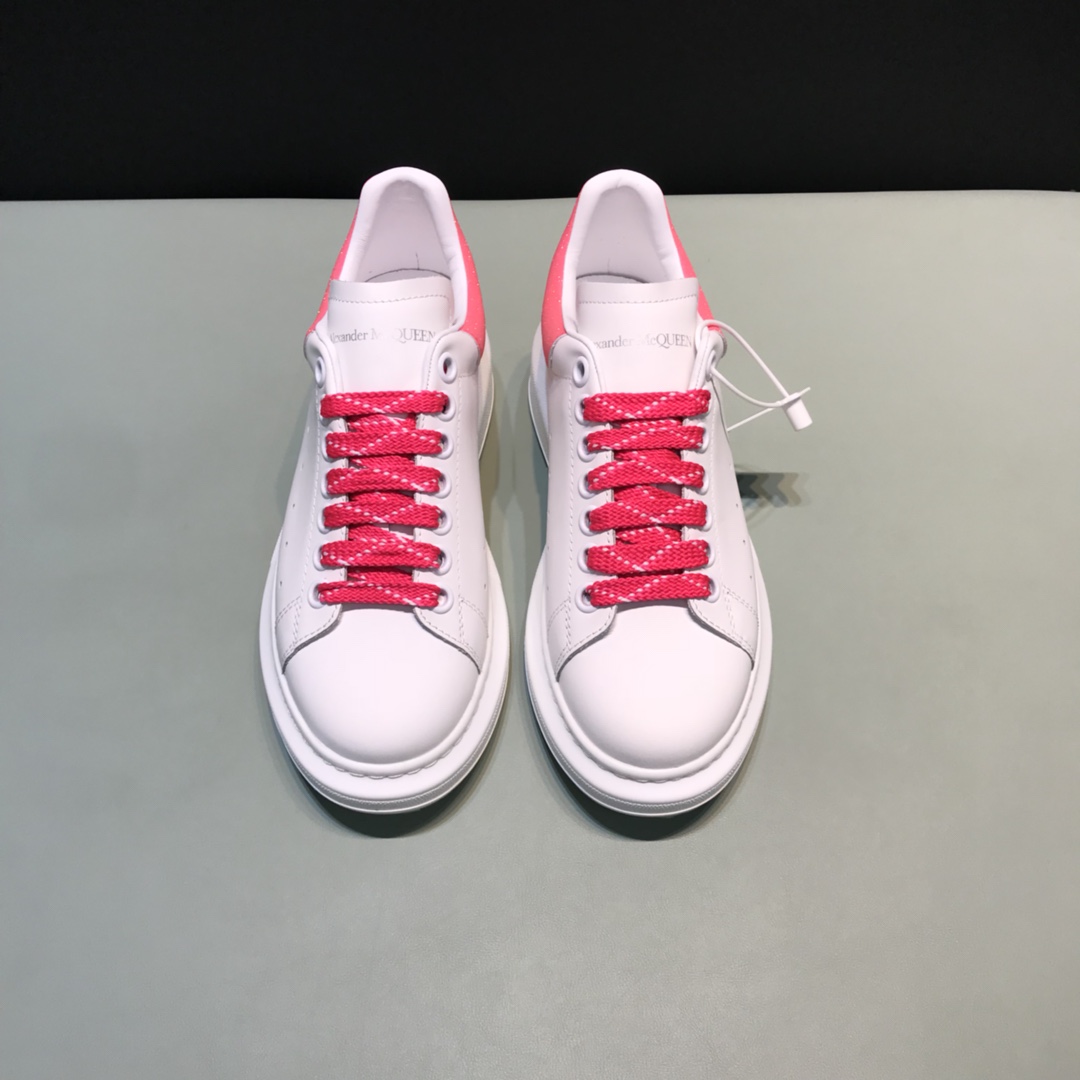 Alexander McQueen Sneaker Oversized in Pink Heel