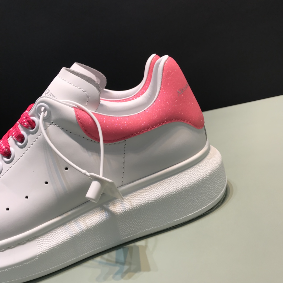 Alexander McQueen Sneaker Oversized in Pink Heel