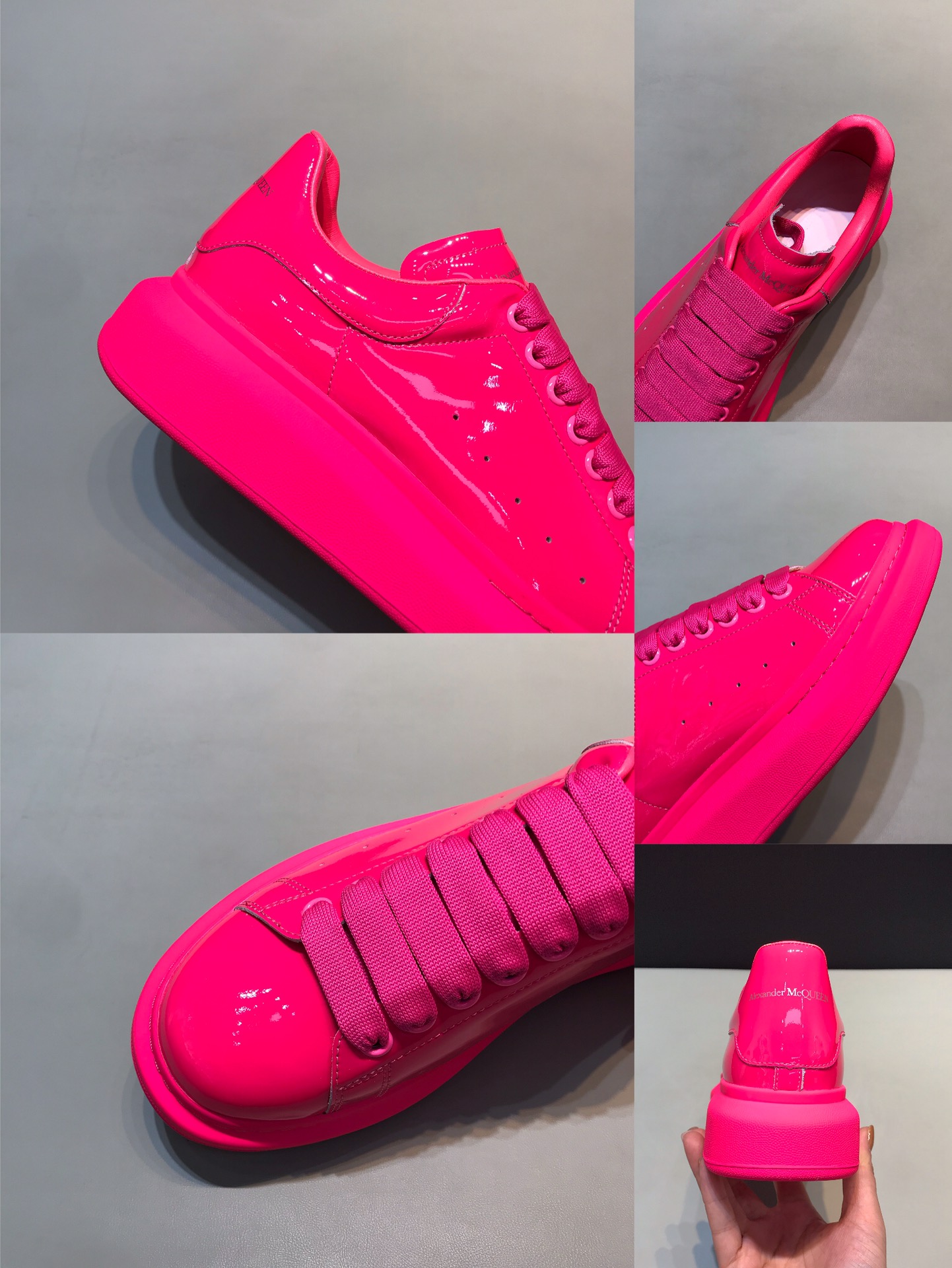 Alexander McQueen Sneaker Oversized in Pink