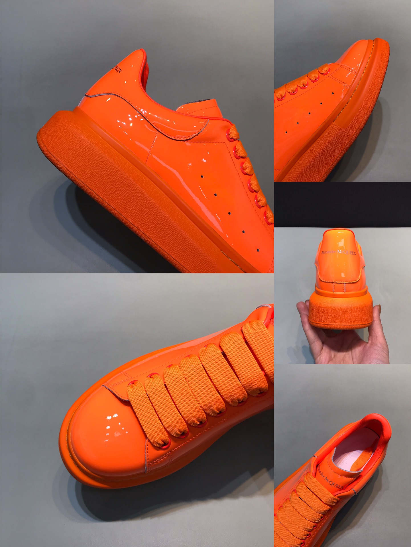 Alexander McQueen Sneaker Oversized in Orange