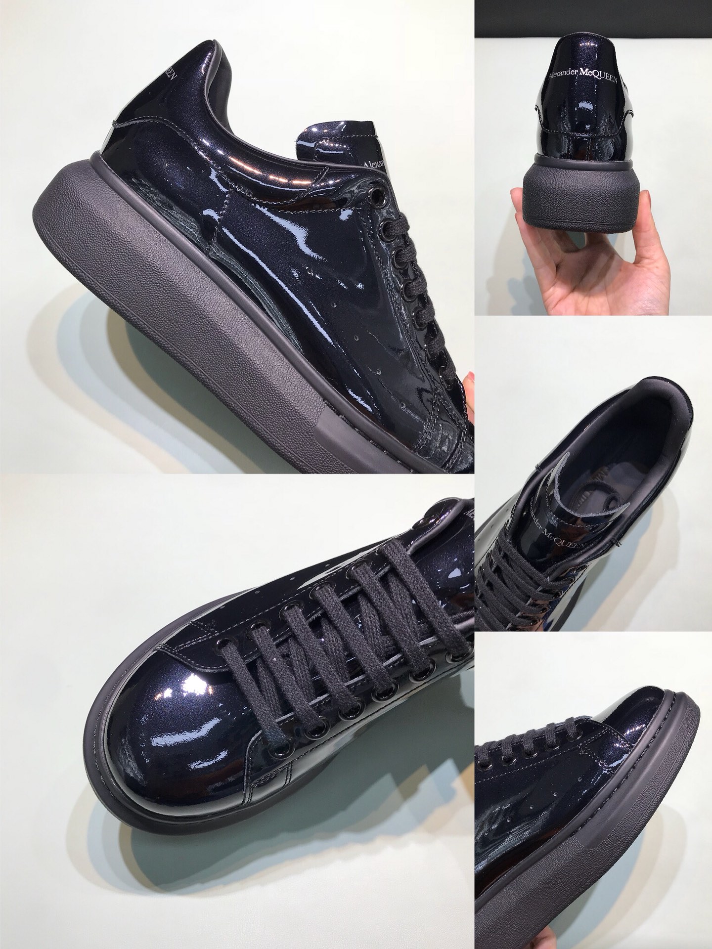 Alexander McQueen Sneaker Oversized in Black