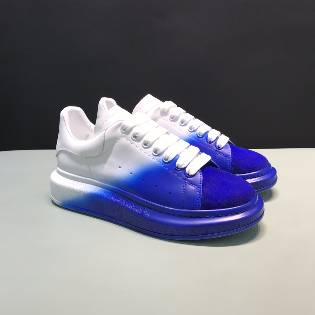 Alexander McQueen Sneaker Oversized Half Blue