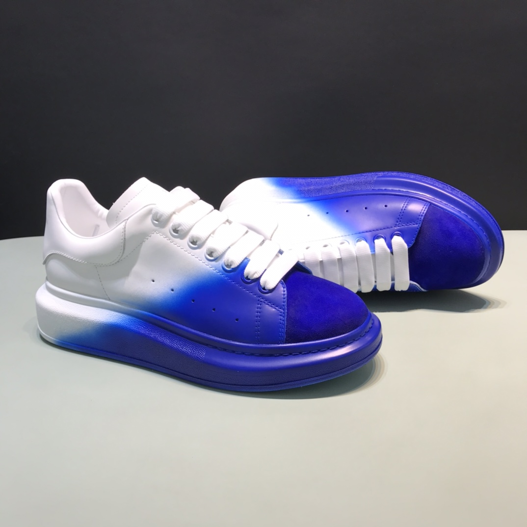 Alexander McQueen Sneaker Oversized Half Blue