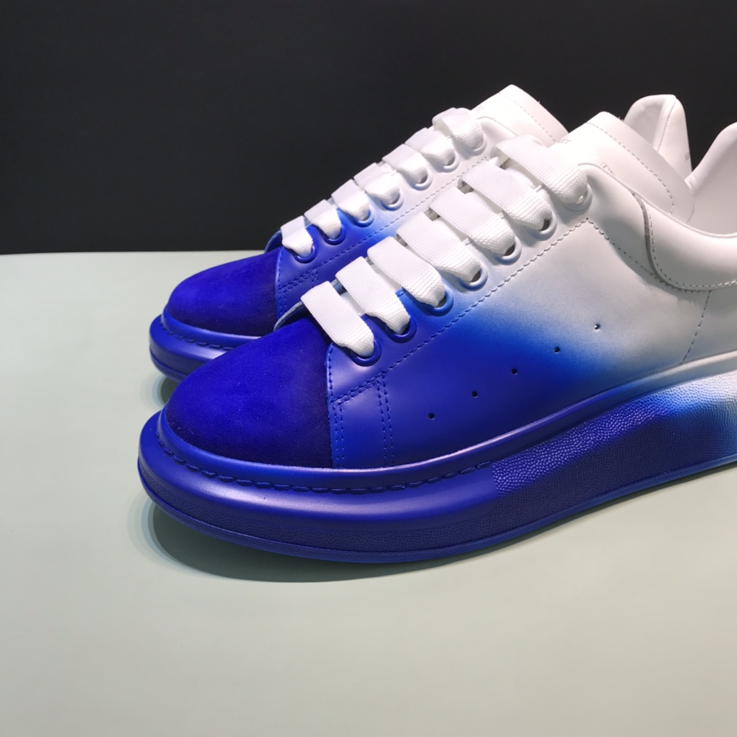 Alexander McQueen Sneaker Oversized Half Blue