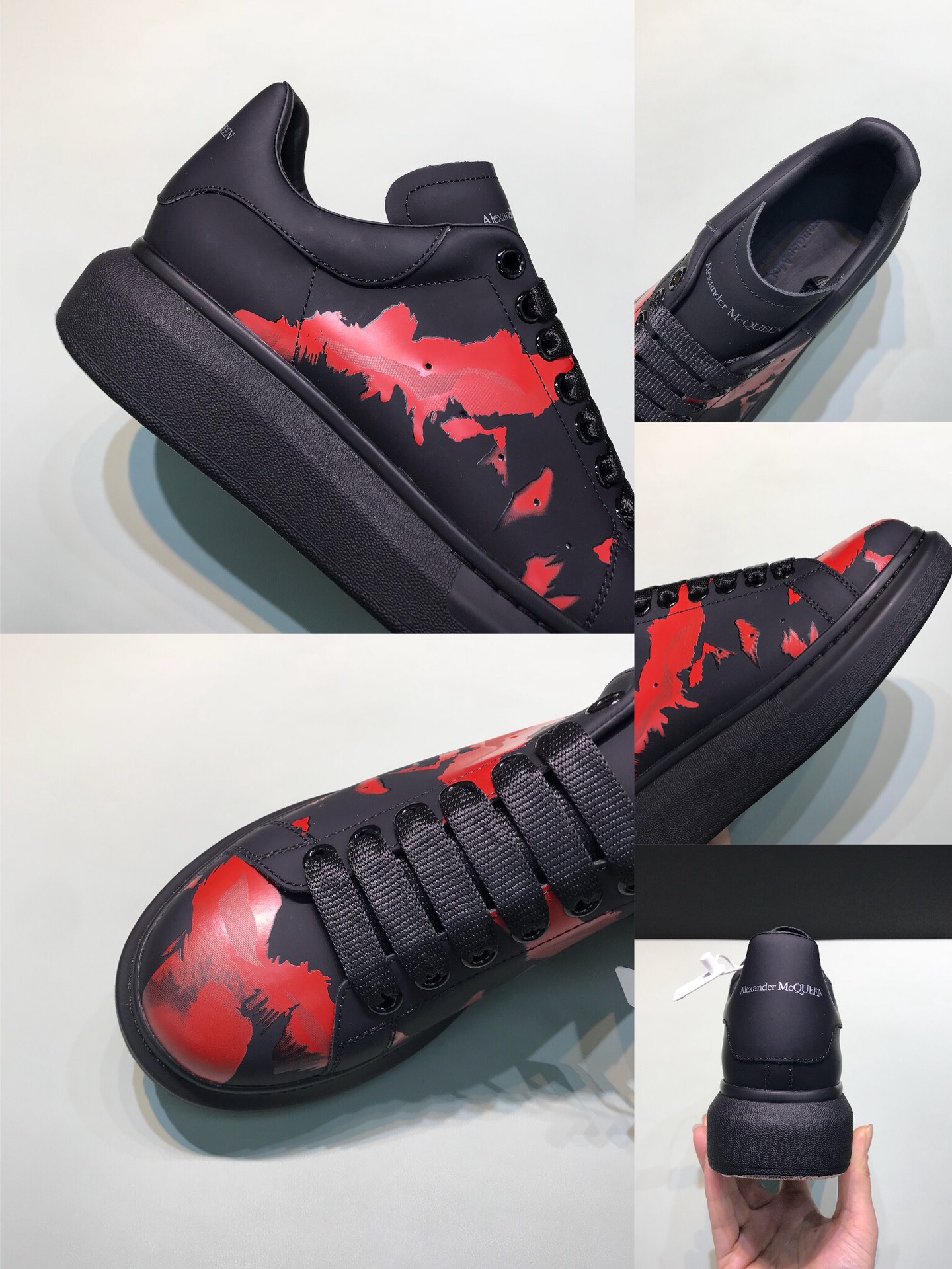 Alexander McQueen Sneaker Oversized Graffiti