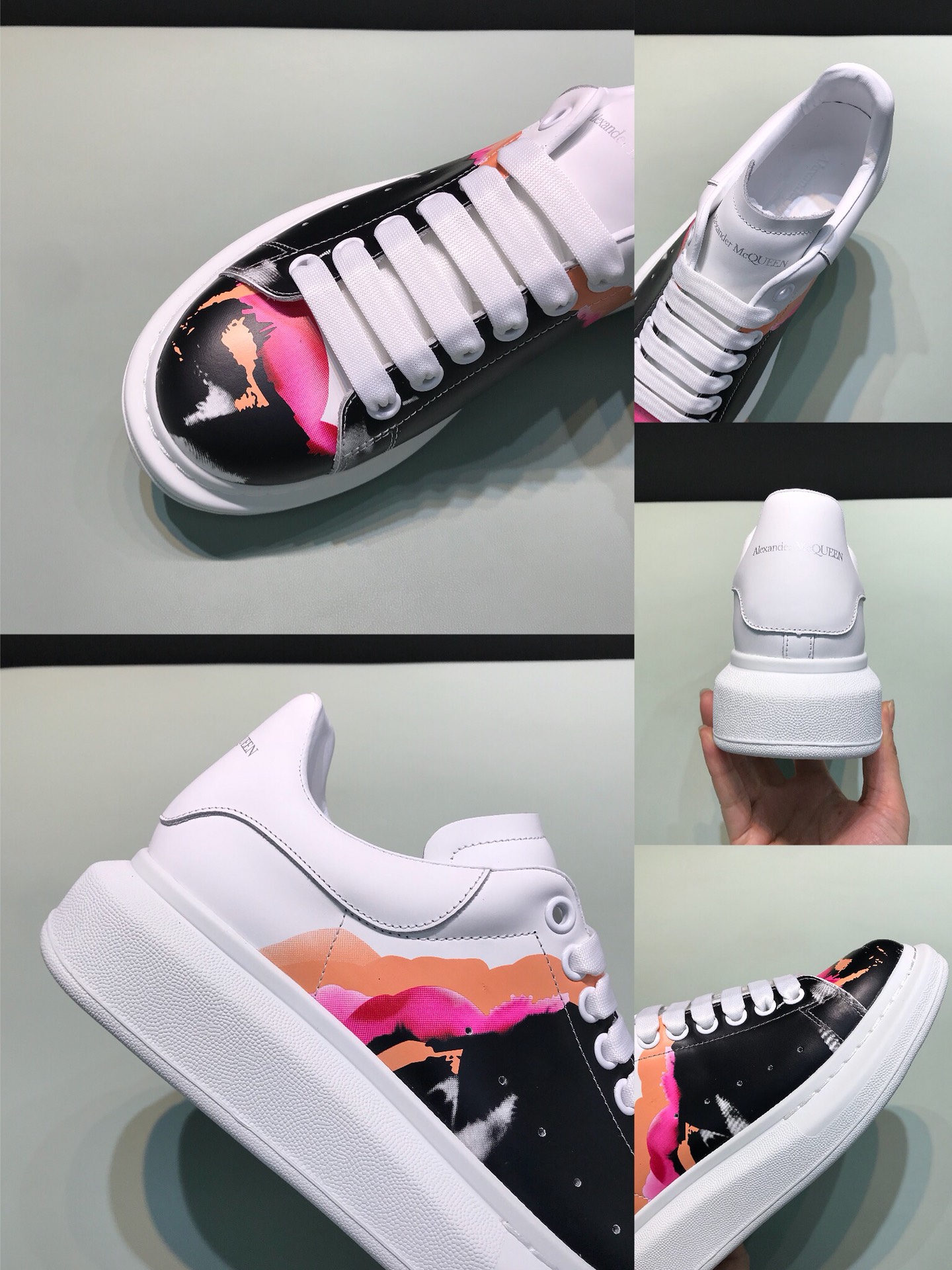 Alexander McQueen Sneaker Oversized Graffiti