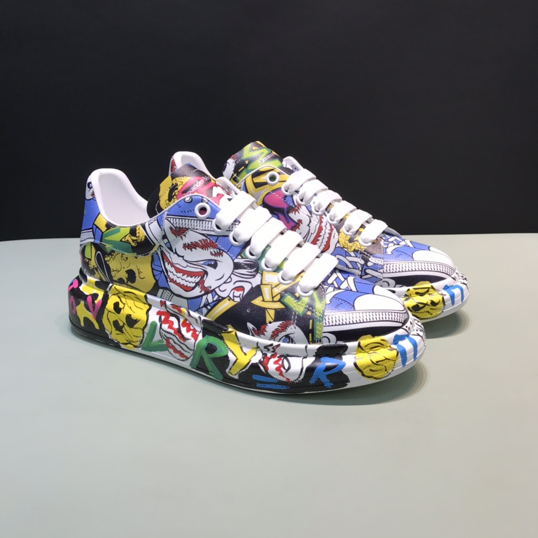 Alexander McQueen Sneaker Oversized Graffiti