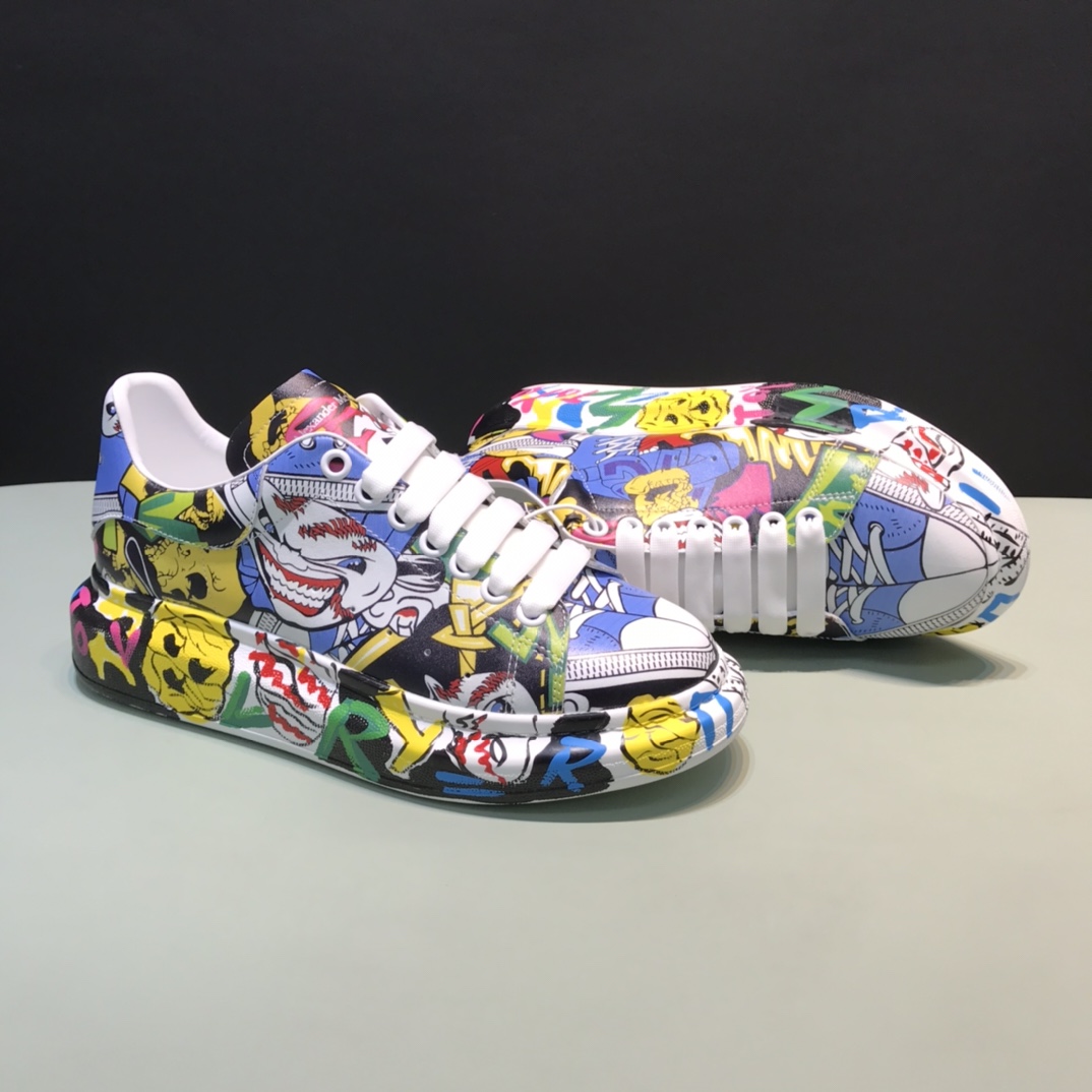 Alexander McQueen Sneaker Oversized Graffiti