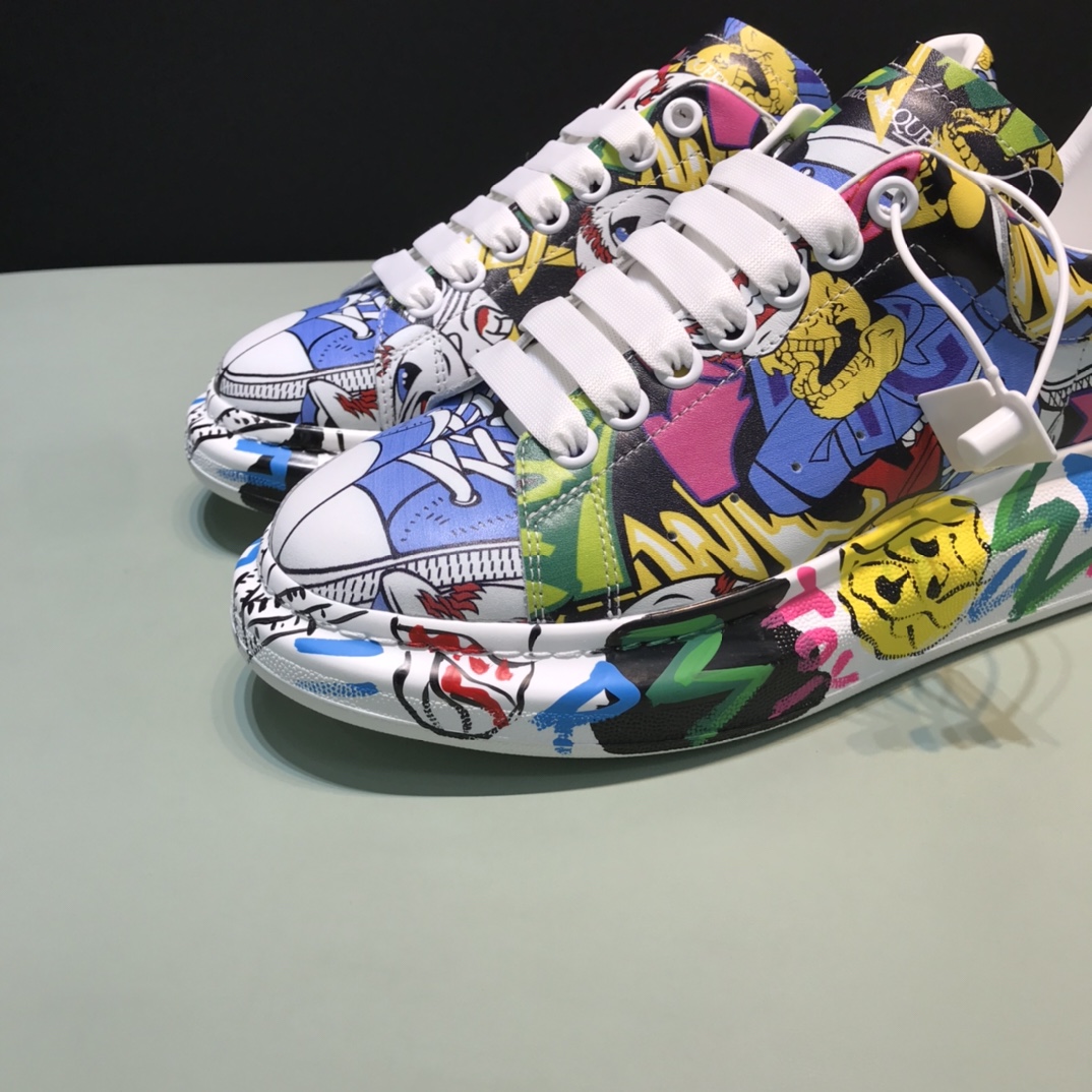 Alexander McQueen Sneaker Oversized Graffiti