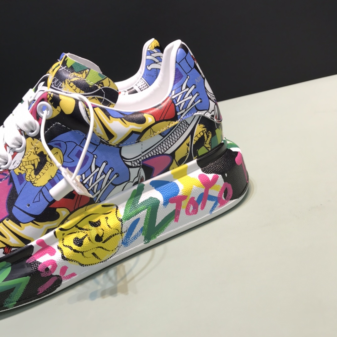 Alexander McQueen Sneaker Oversized Graffiti