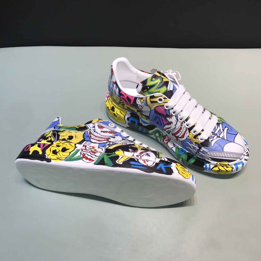 Alexander McQueen Sneaker Oversized Graffiti