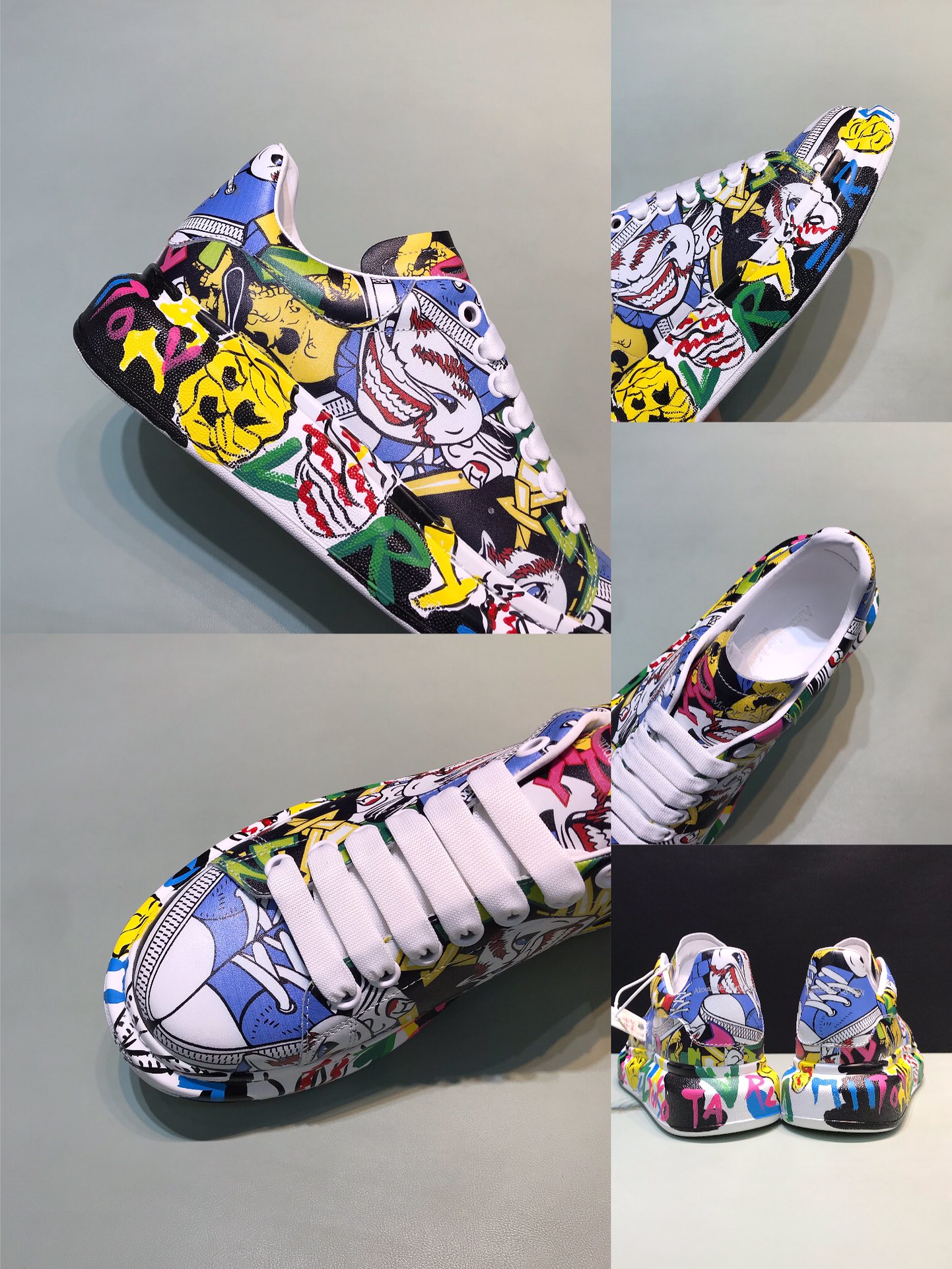 Alexander McQueen Sneaker Oversized Graffiti