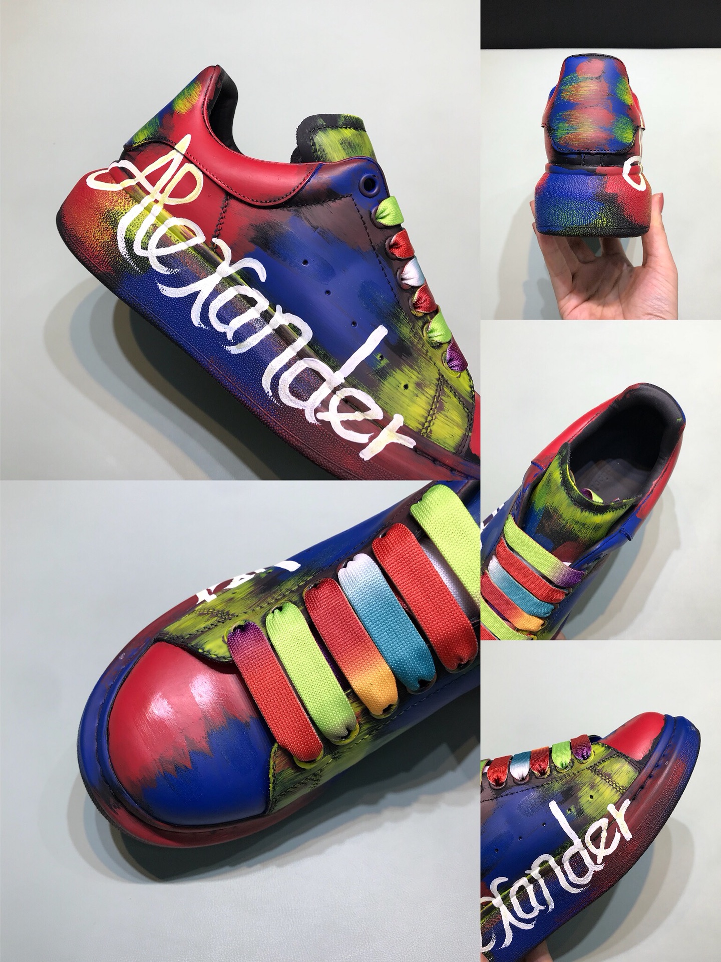 Alexander McQueen Sneaker Oversized Graffiti