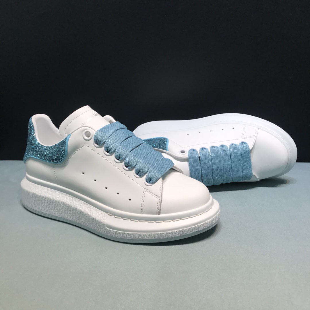 Alexander McQueen Sneaker Oversized Blue Lace-up