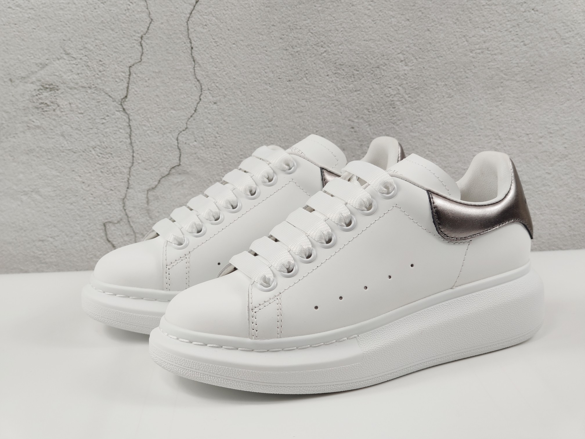 Alexander McQueen Oversized Sneaker White Sole