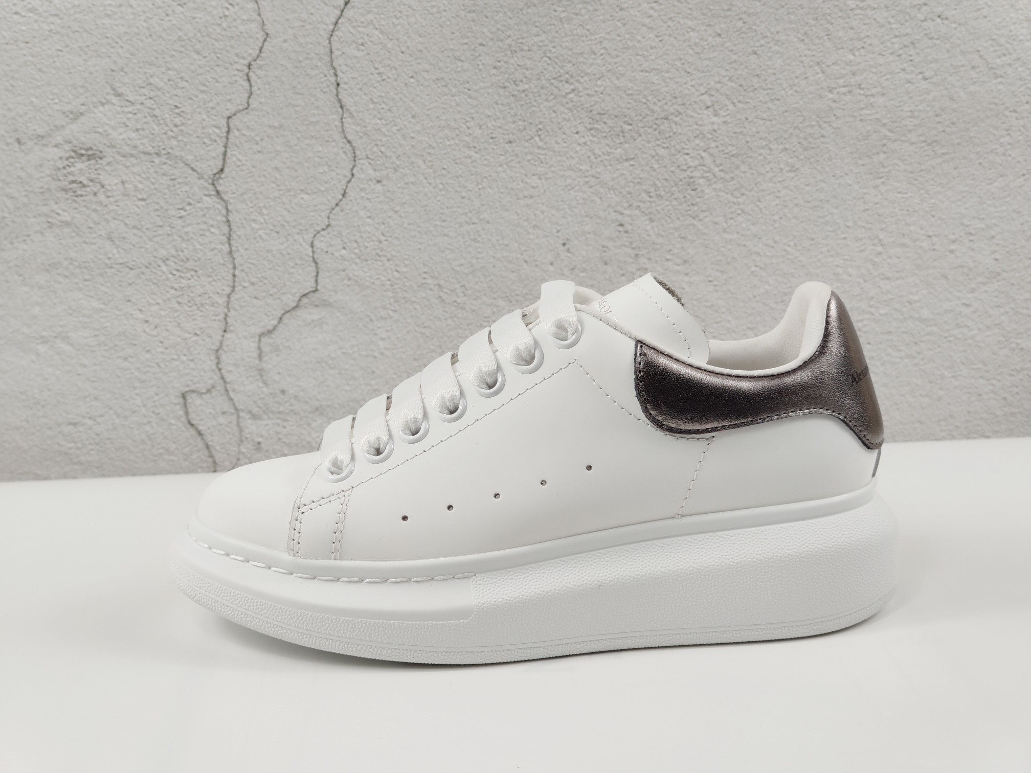 Alexander McQueen Oversized Sneaker White Sole