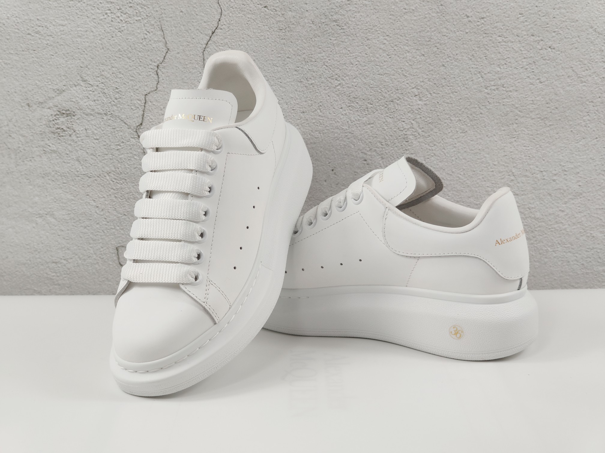 Alexander McQueen Oversized Sneaker Suede Sole