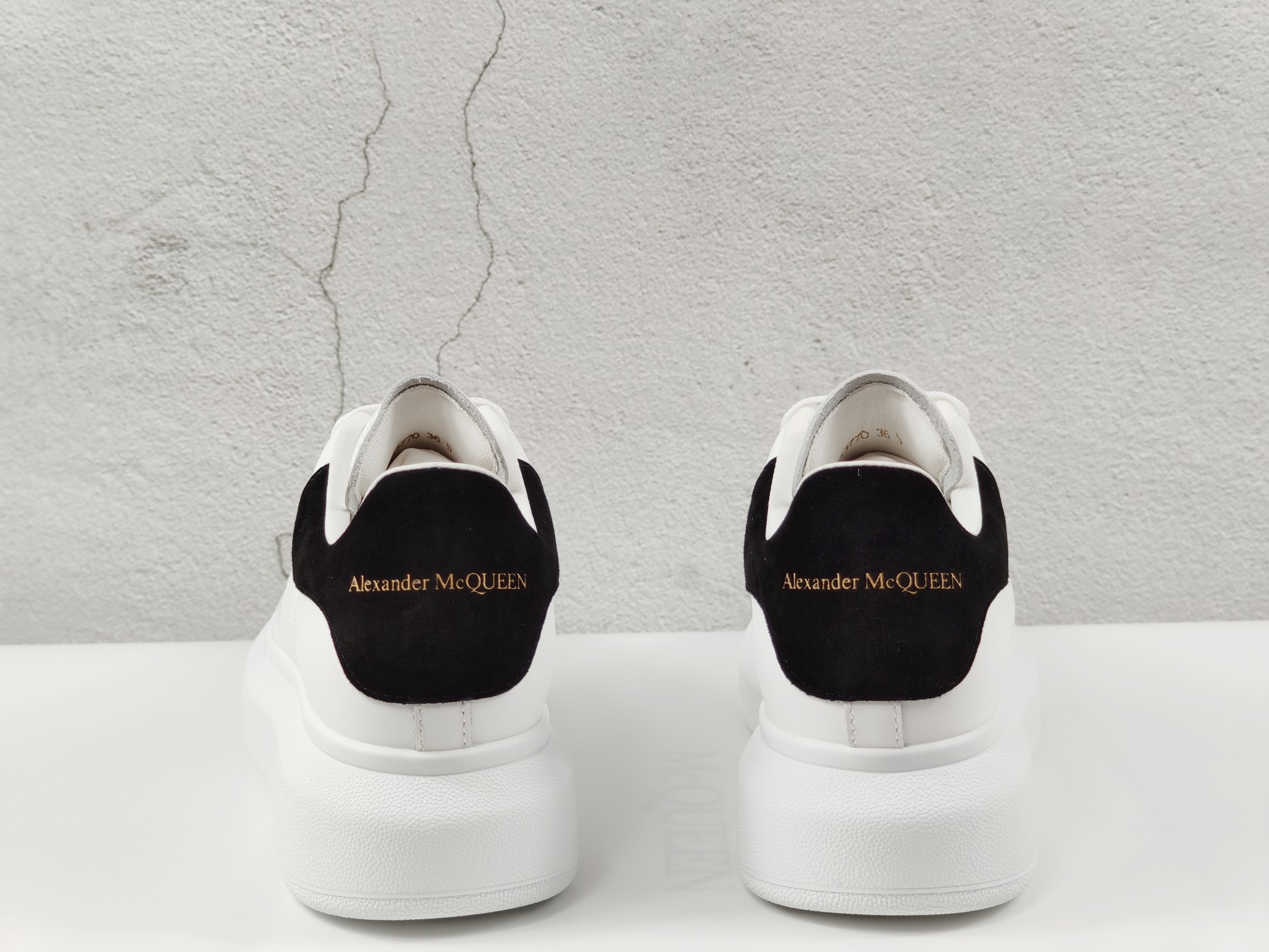 Alexander McQueen Oversized Sneaker Suede Sole