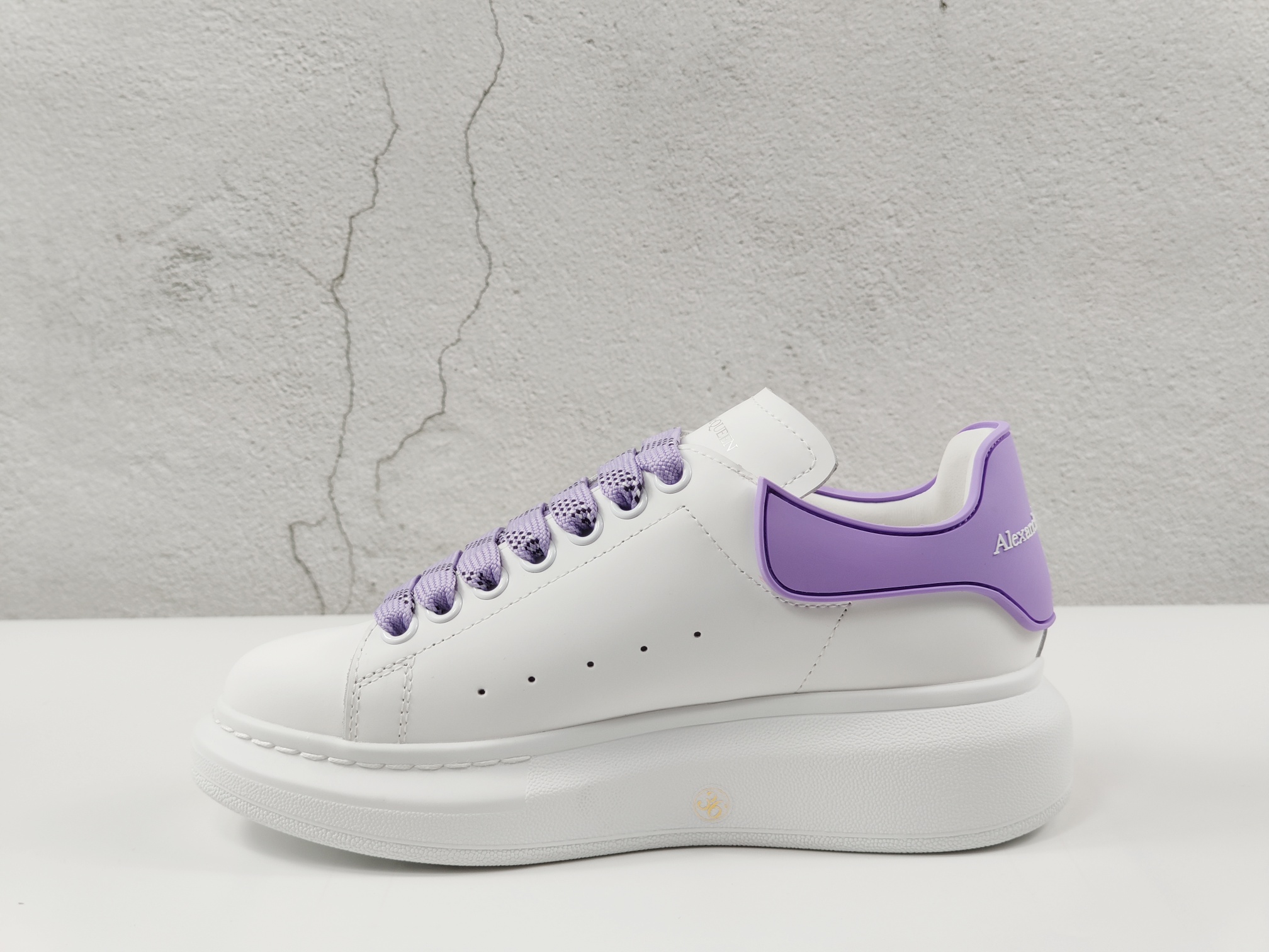Alexander McQueen Oversized Sneaker Purple