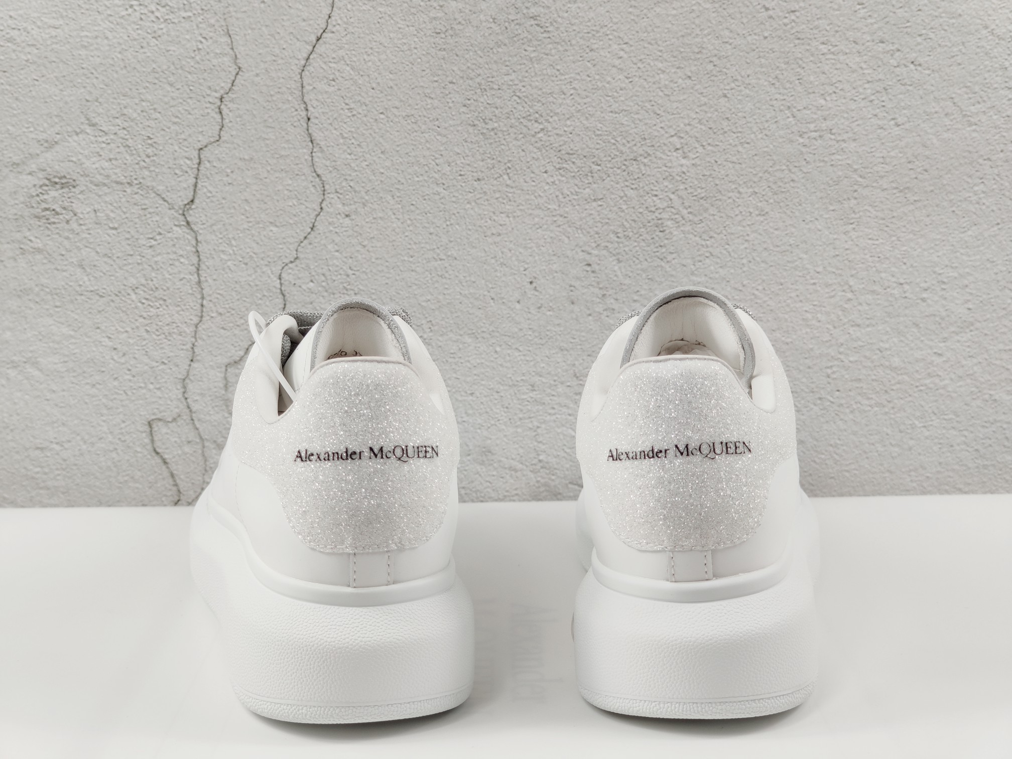 Alexander McQueen Oversized Sneaker Crystal Sole