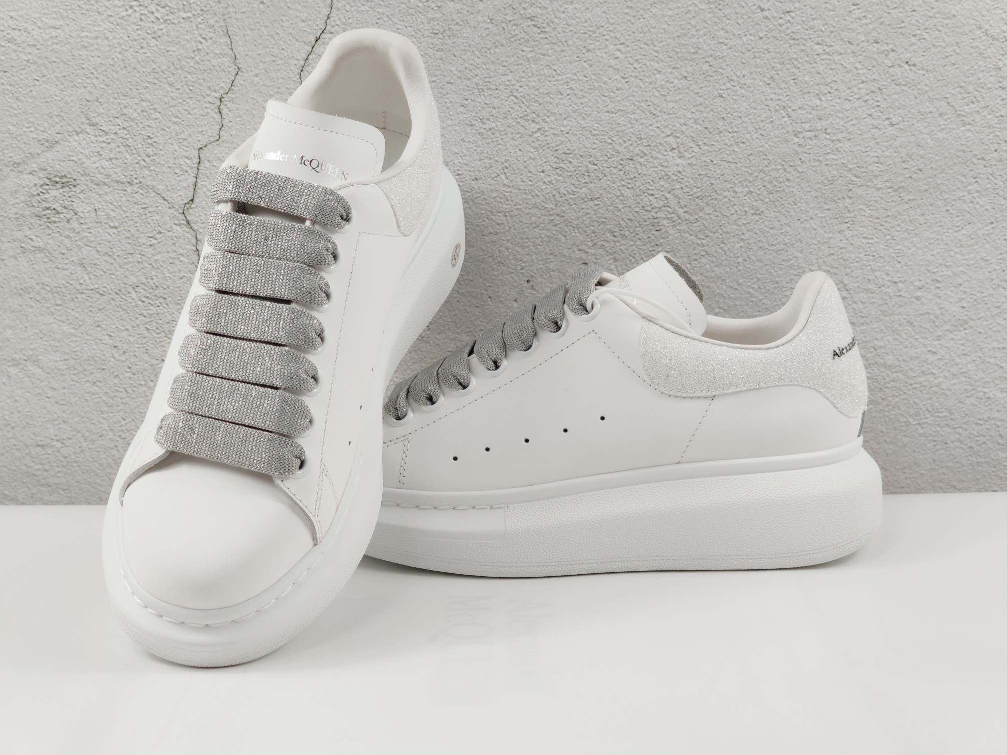 Alexander McQueen Oversized Sneaker Crystal Sole