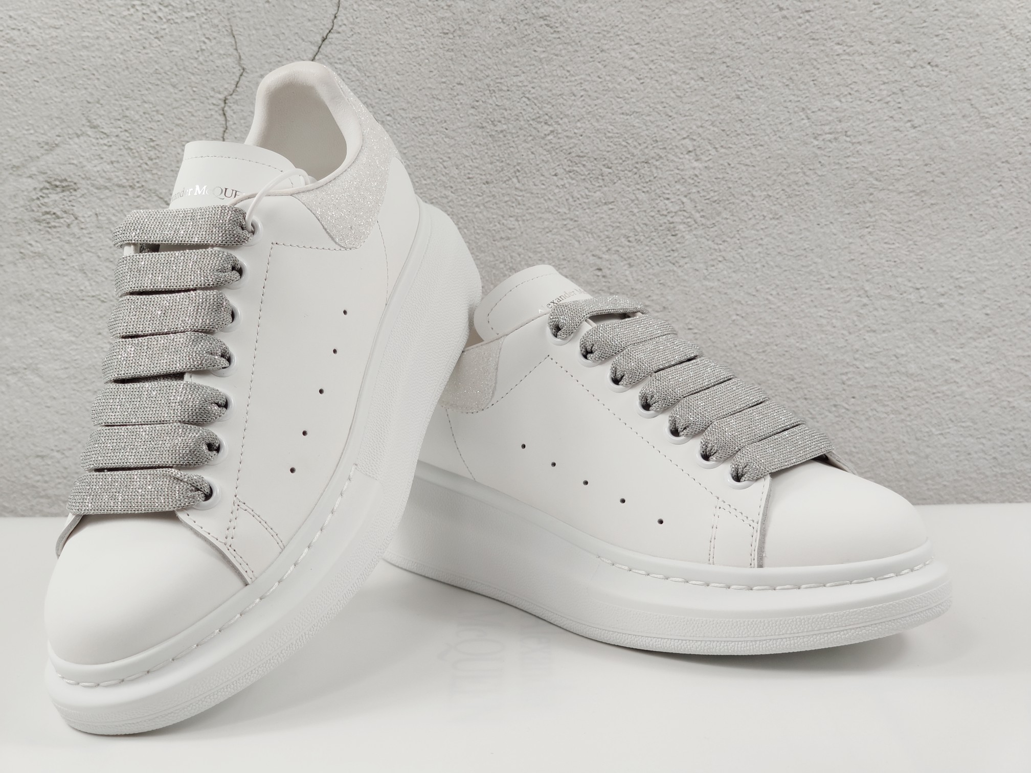 Alexander McQueen Oversized Sneaker Crystal Sole