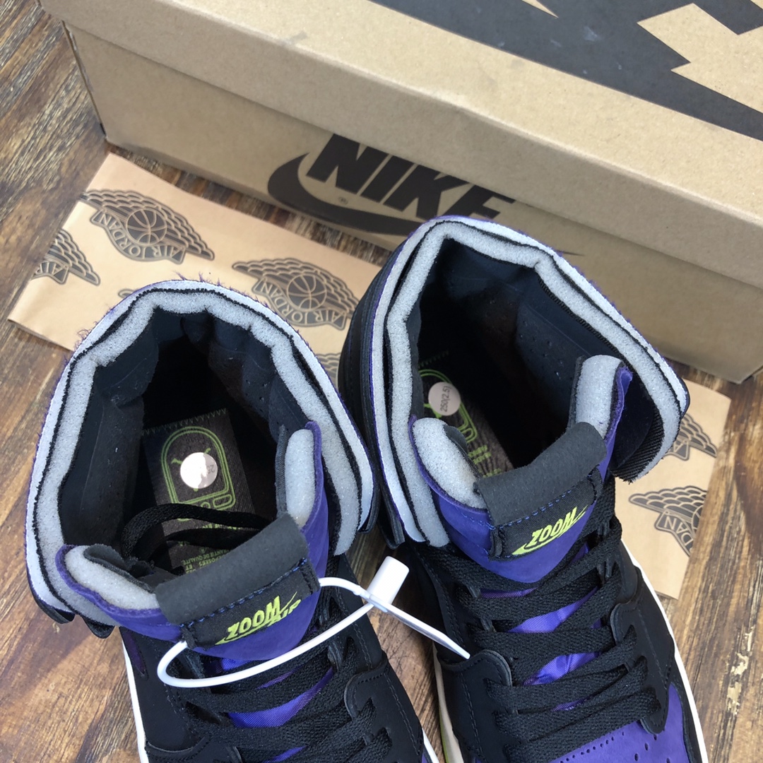 Air Jordan 1 Zoom Air CMFT “Plum Purple” Sneaker