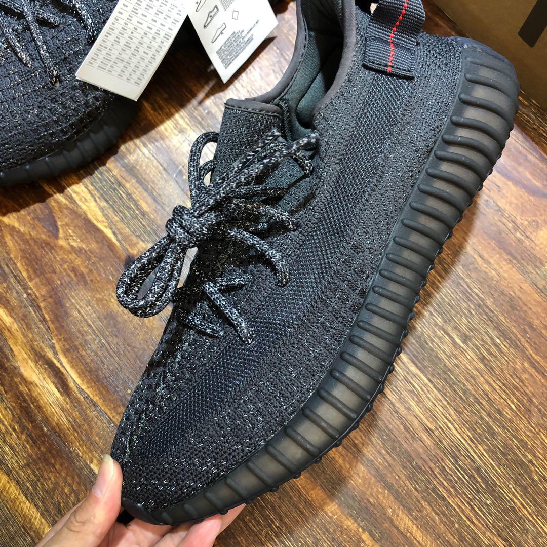 Yeezy Boost 350 V2 Static Black Reflective FU9013 Sneaker DZH00A025