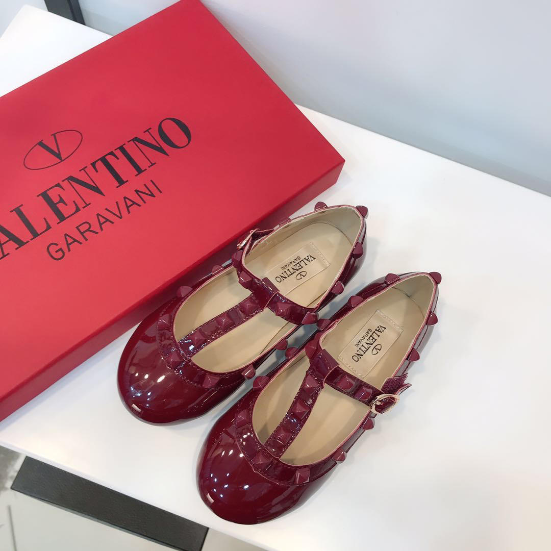 Valentino Leather Perfect Quality ballet BS01180