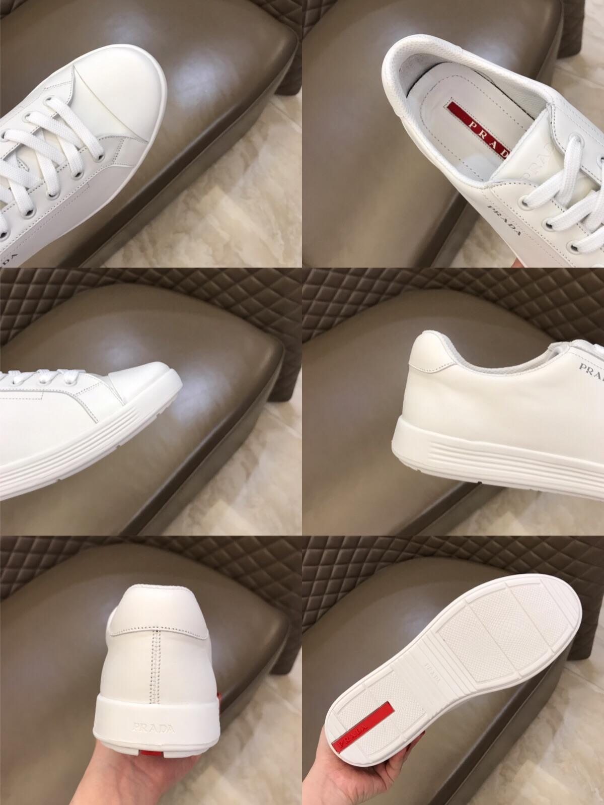 Prada Fashion Sneakers White and white soles MS02937
