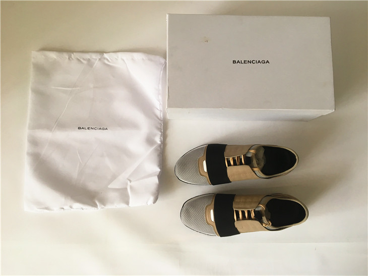 Perfect Quality Balenciaga Race Runners Panelled Low-Top Sneakers For Men