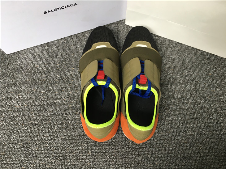 Perfect Quality Balenciaga Race Runners Low-Top Trainers