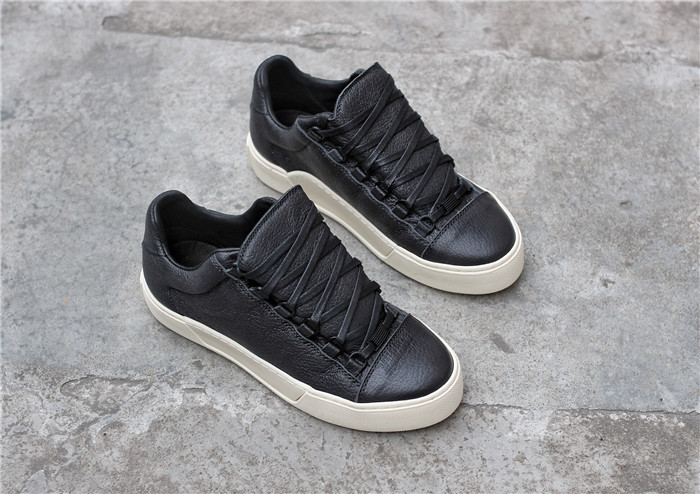 Perfect Quality Balenciaga Black Low Top Thick Sole Sneakers
