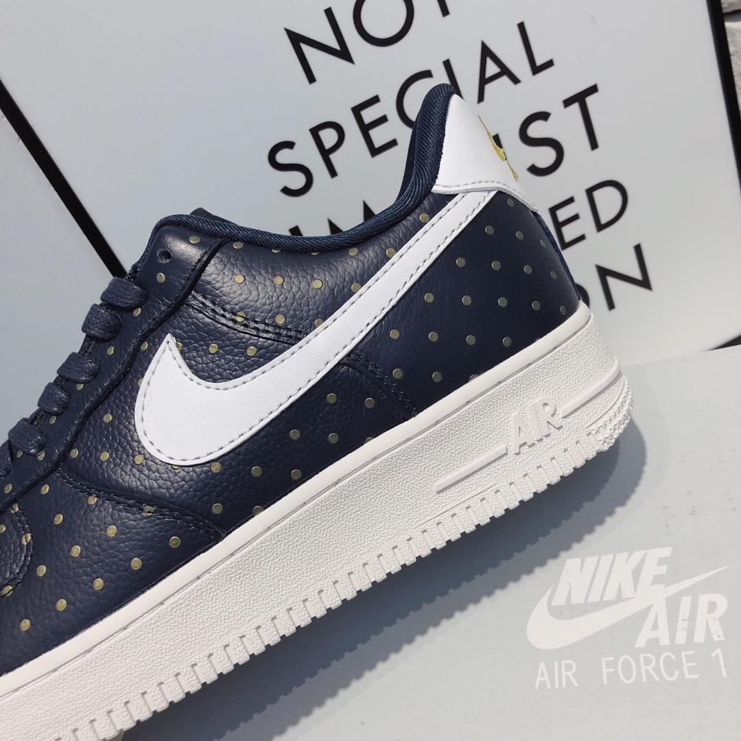 Nike Force 1 Low Limited Perfect Quality Sneakers Navy Blue AT0062-401 MS09130