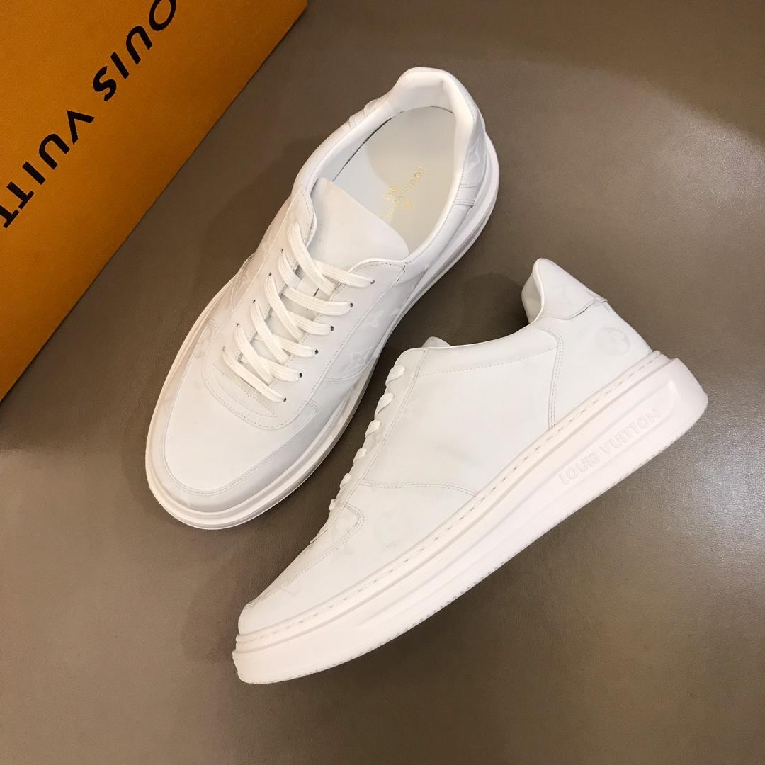 lv Perfect Quality Sneakers White and white soles MS021025