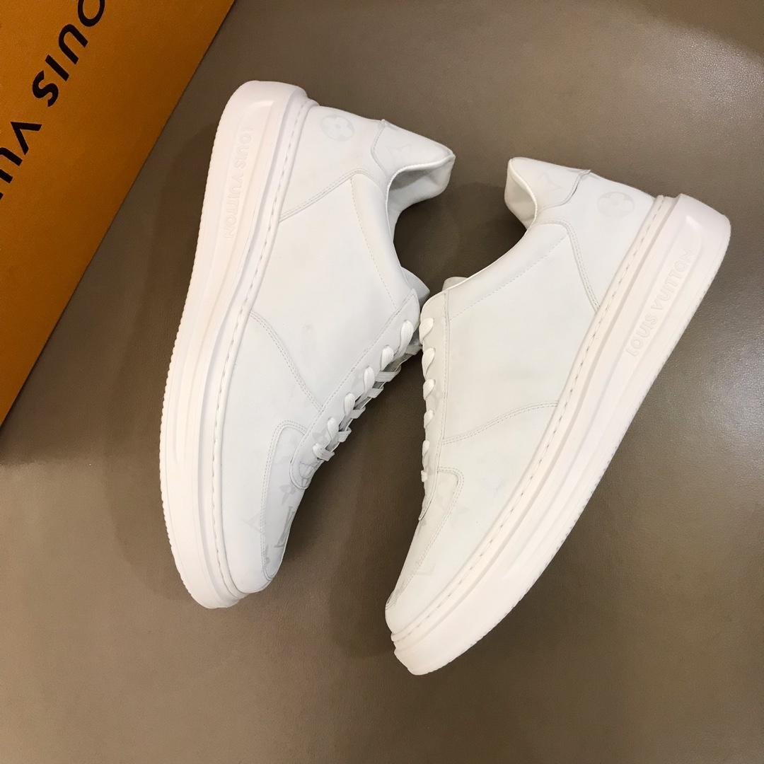 lv Perfect Quality Sneakers White and white soles MS021025