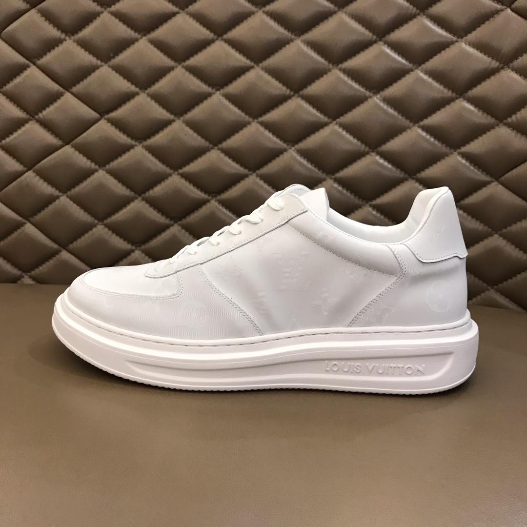 lv Perfect Quality Sneakers White and white soles MS021025