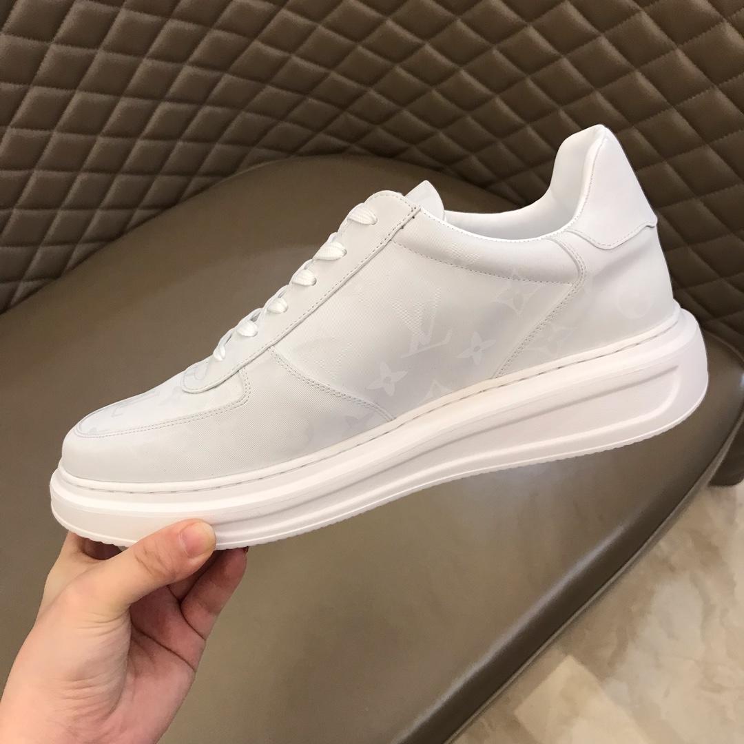 lv Perfect Quality Sneakers White and white soles MS021025