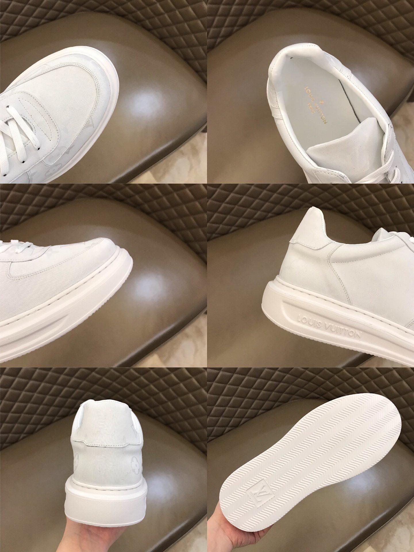 lv Perfect Quality Sneakers White and white soles MS021025