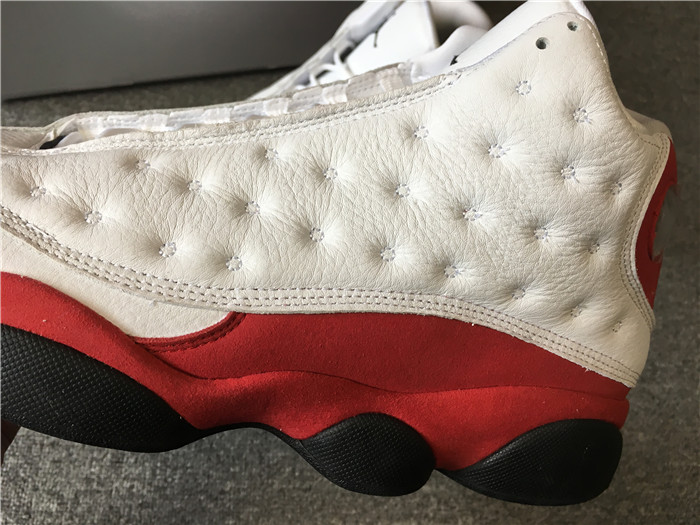 High Quality Air Jordan 13 Chicago White/Red Sneakers 39D2D7201111
