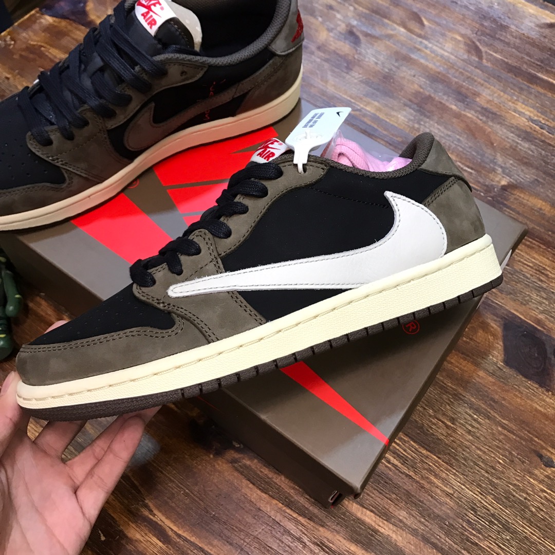 Travis Scott X Nike Sneaker Air Jordan1 in Green