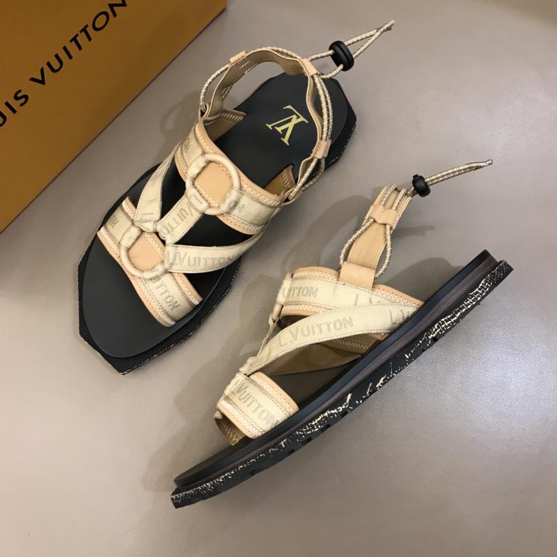 lv Black Sandal With LV Monogram MS02808