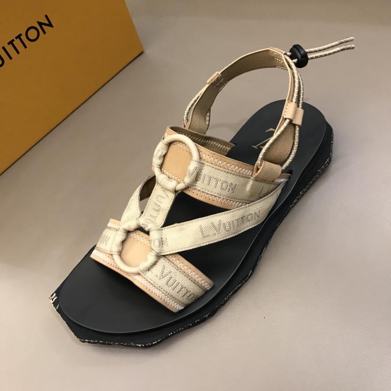 lv Black Sandal With LV Monogram MS02808