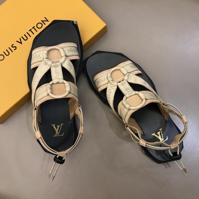 lv Black Sandal With LV Monogram MS02808