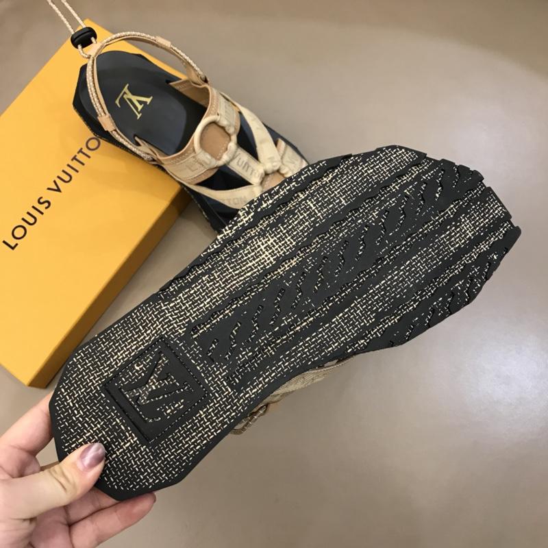 lv Black Sandal With LV Monogram MS02808