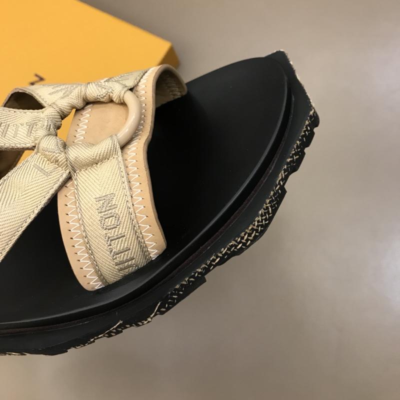 lv Black Sandal With LV Monogram MS02808