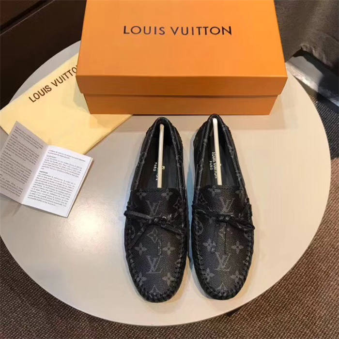 lv Arizona Moccasin Loafers for Men (Black)