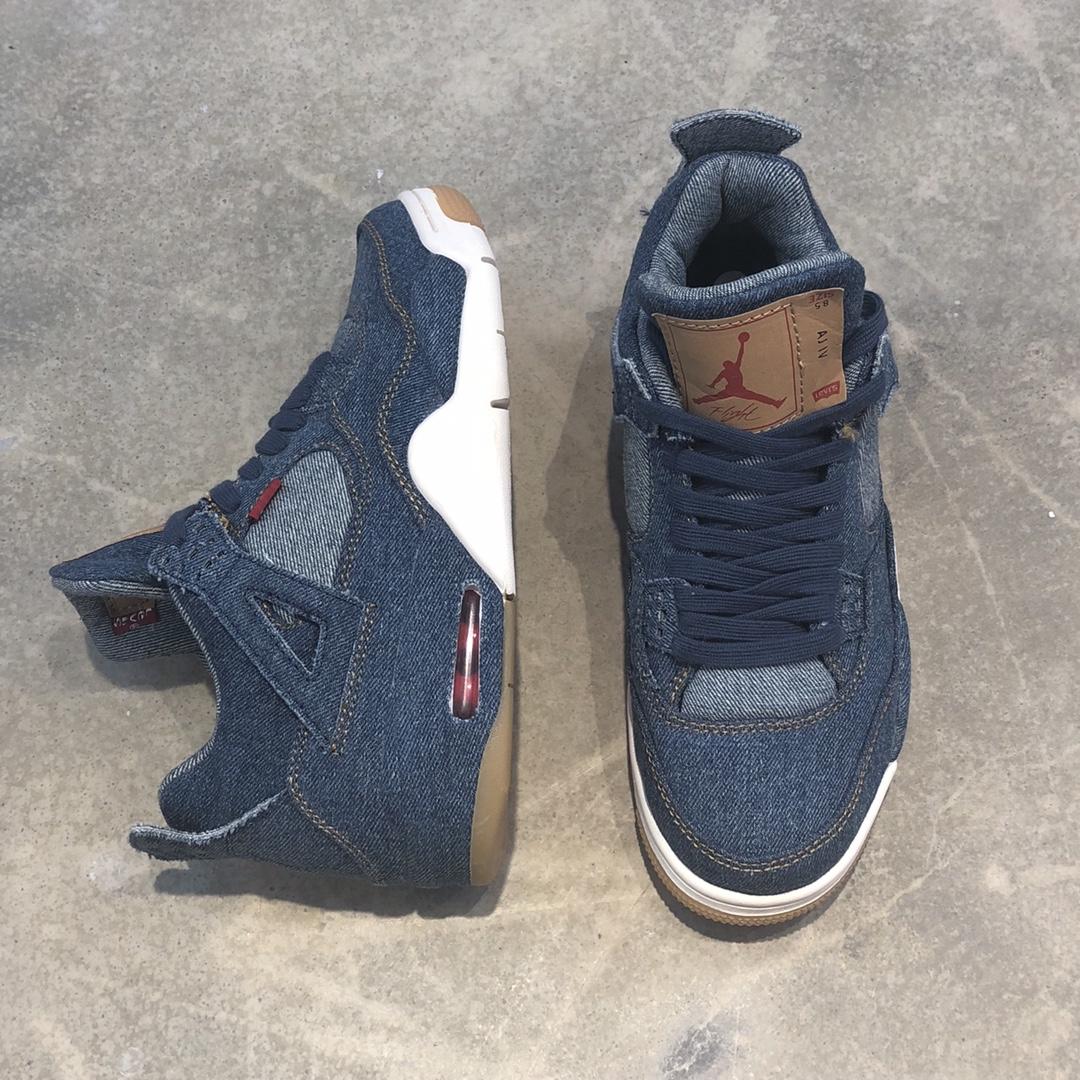 Levi’s×Air Jordan 4 AJ4 AO2571-401  Sneaker MS09068