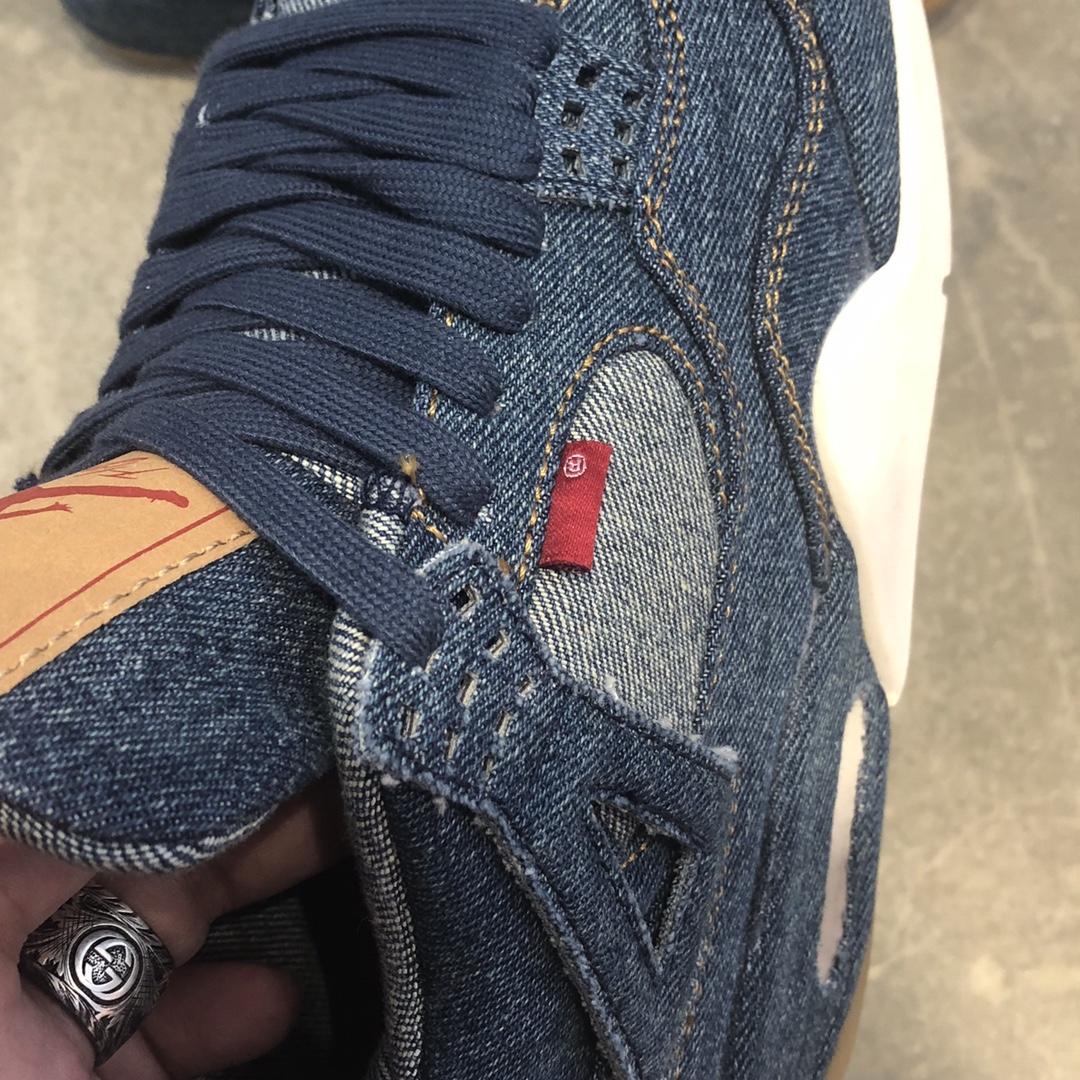 Levi’s×Air Jordan 4 AJ4 AO2571-401  Sneaker MS09068