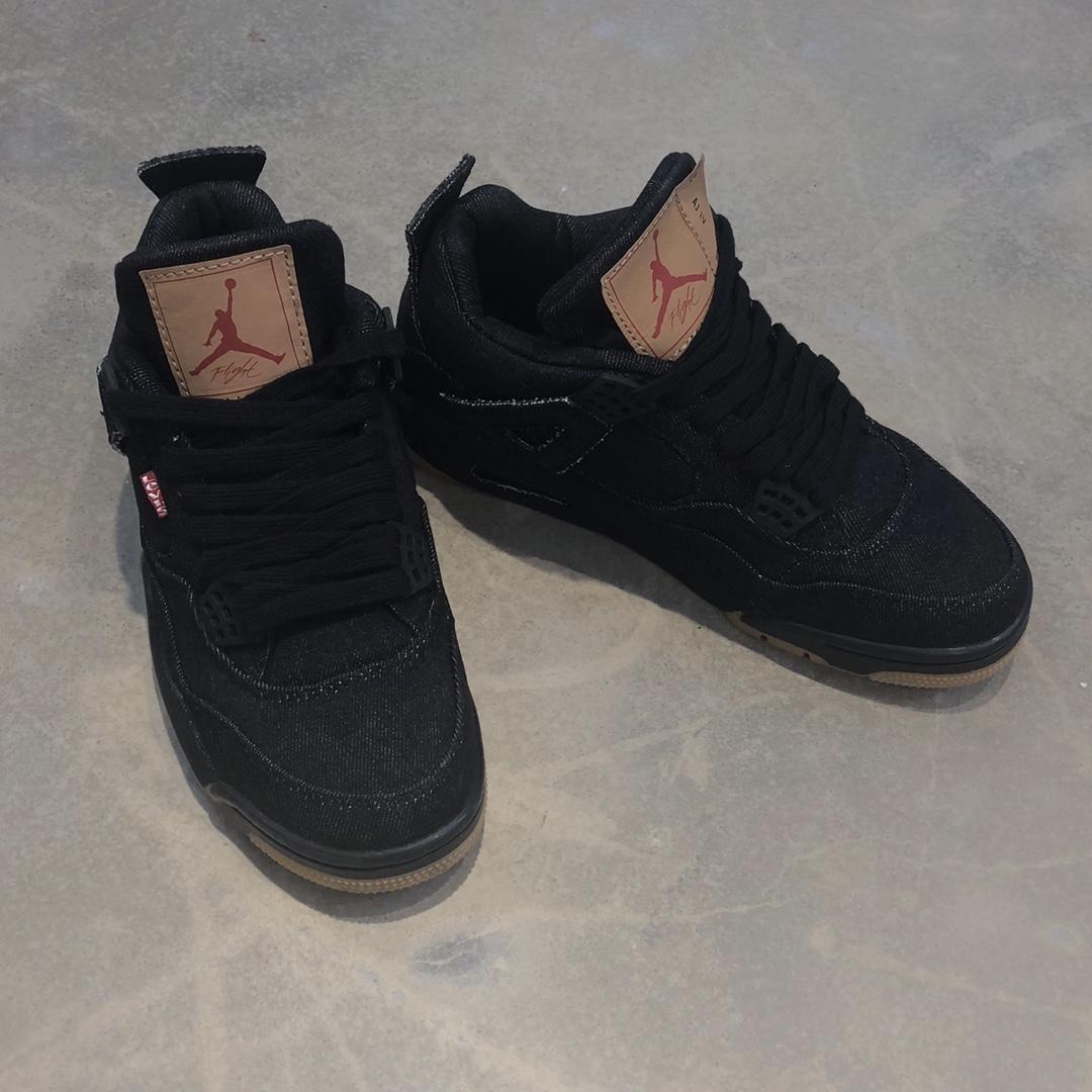 Levi’s×Air Jordan 4 AJ4 AO2571-001 Sneaker MS09067